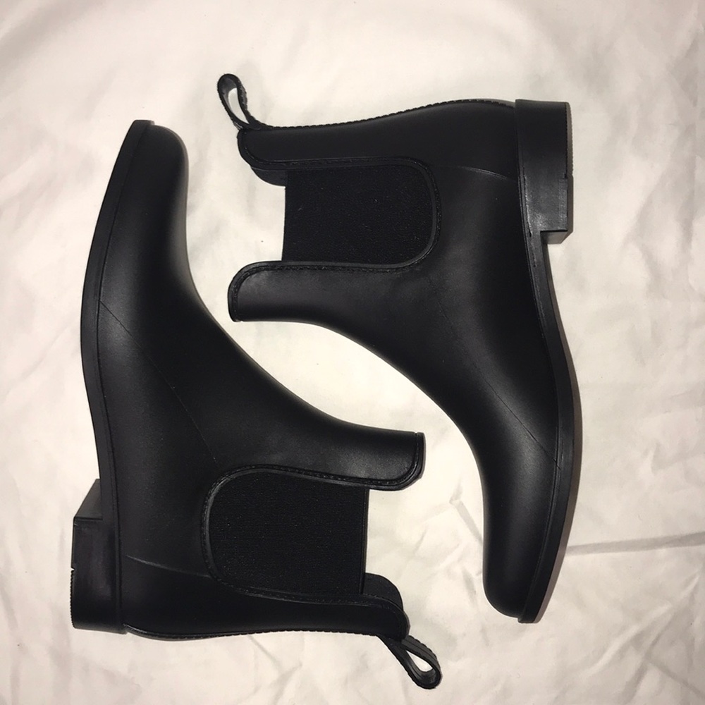 Merona Short Rain Boots - Black - Size 9